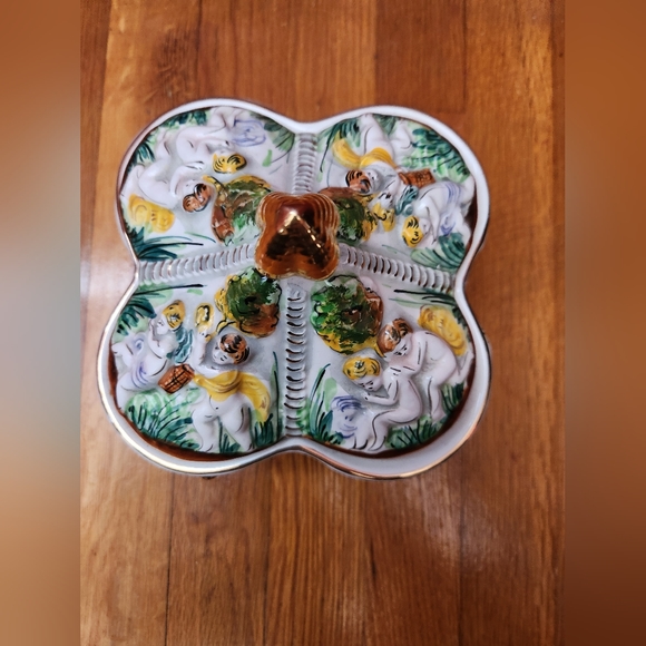 Antique Pereiras Valado of Portugal Covered Dish - Picture 6 of 7